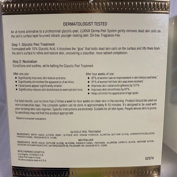 Merle Norman Luxiva Derma-Peel System Brand New - Picture 3 of 6